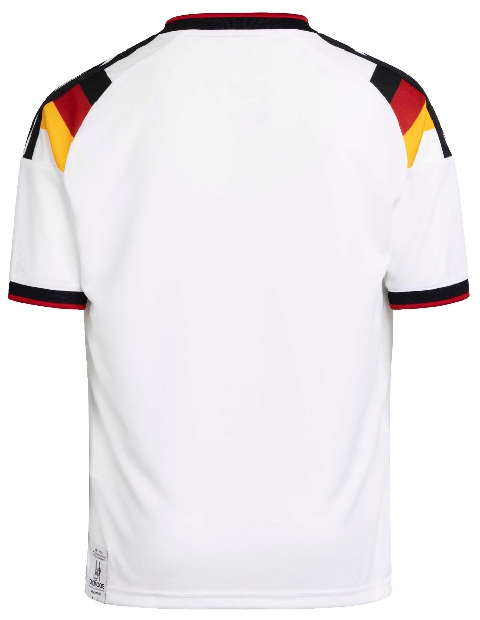 Jersey de Selección de fútbol de Alemania local manga corta para niño 2
