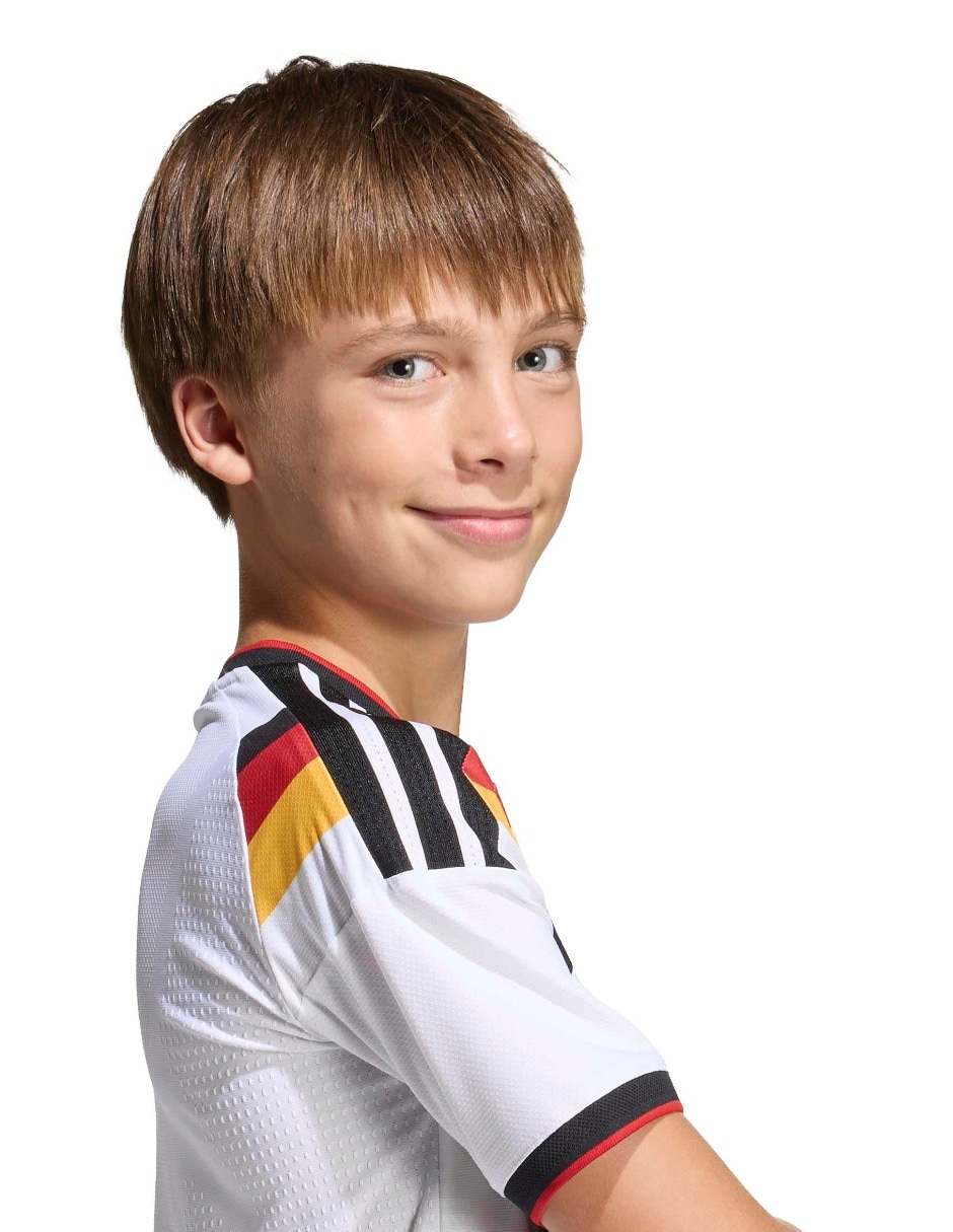 Jersey de Selección de fútbol de Alemania local manga corta para niño 3