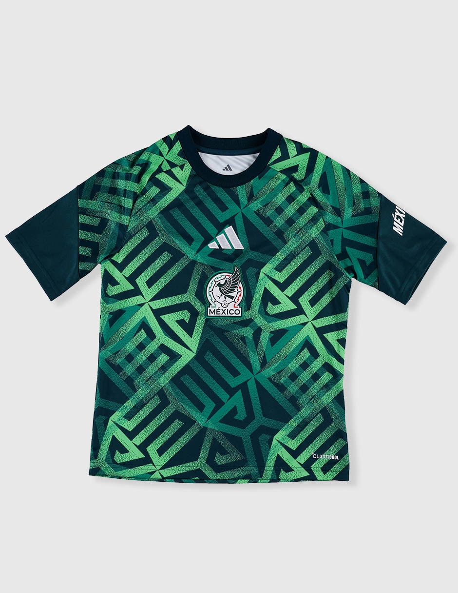 Jersey de Selección Nacional local de México Mundial Adidas para niño