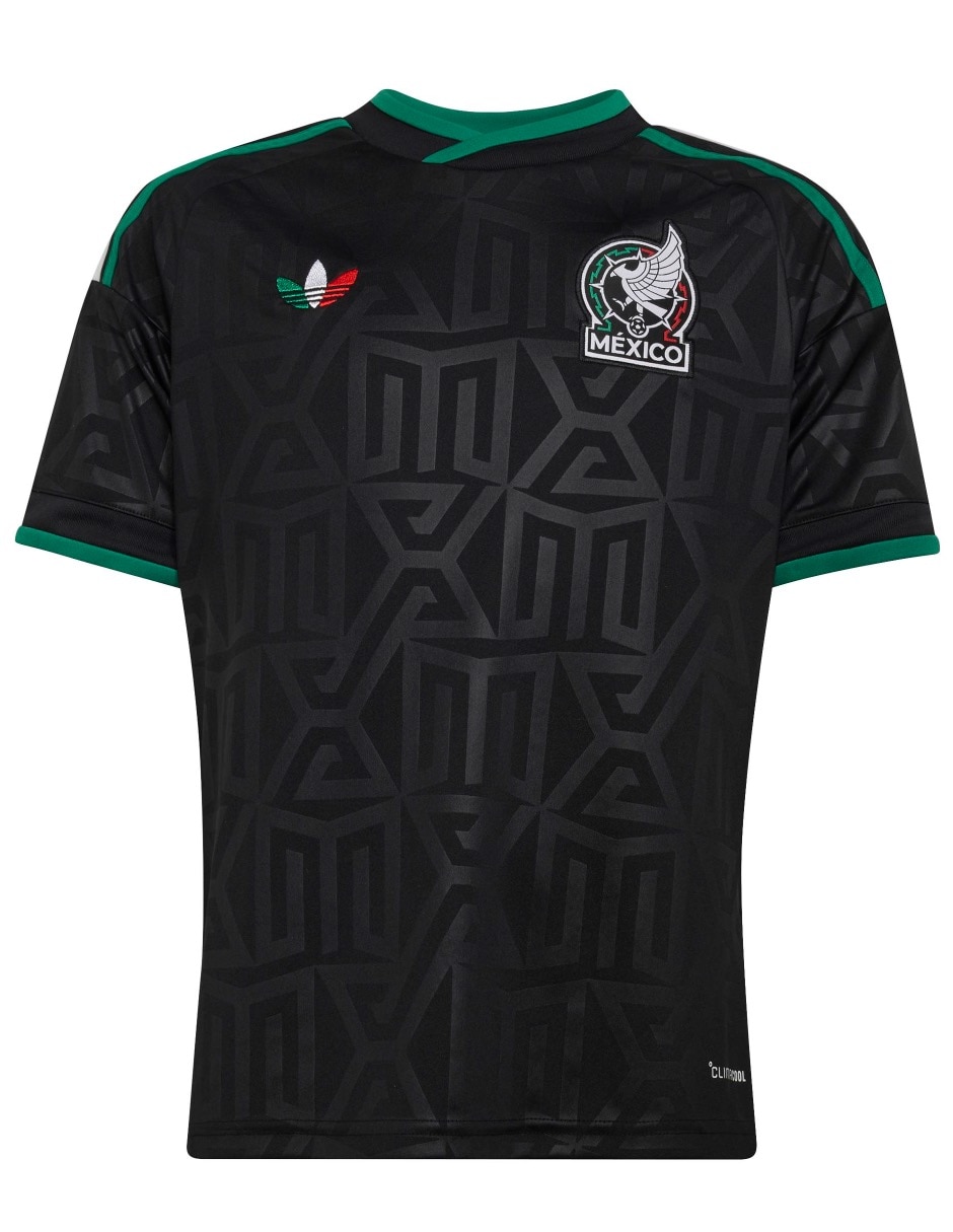 Jersey de Selección Nacional de México tercer equipo manga corta jugador para niño