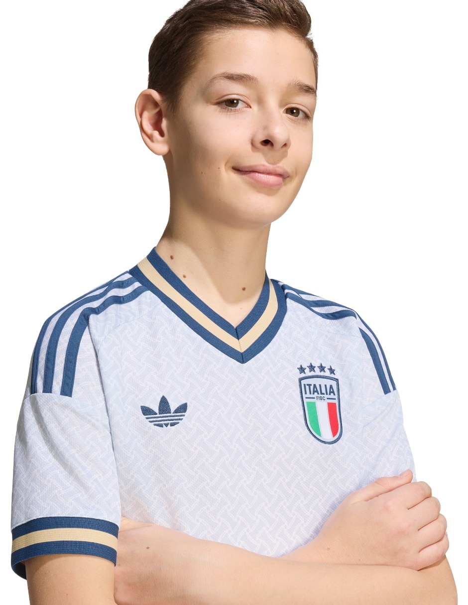 Jersey de Selección de fútbol de Italia visitante fan manga corta fan para niño 6