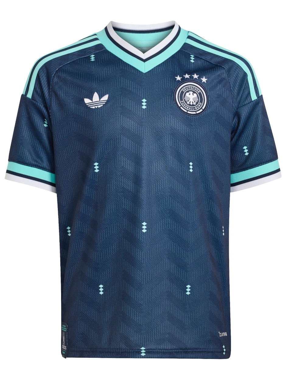 Jersey de Selección de fútbol de Alemania visitante manga corta fan para niño 2