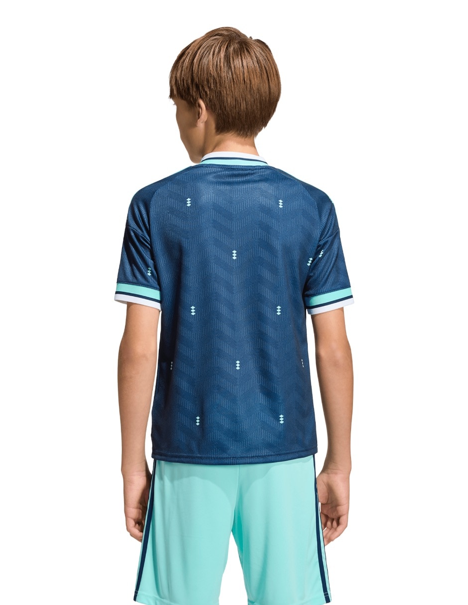 Jersey de Selección de fútbol de Alemania visitante manga corta fan para niño 4