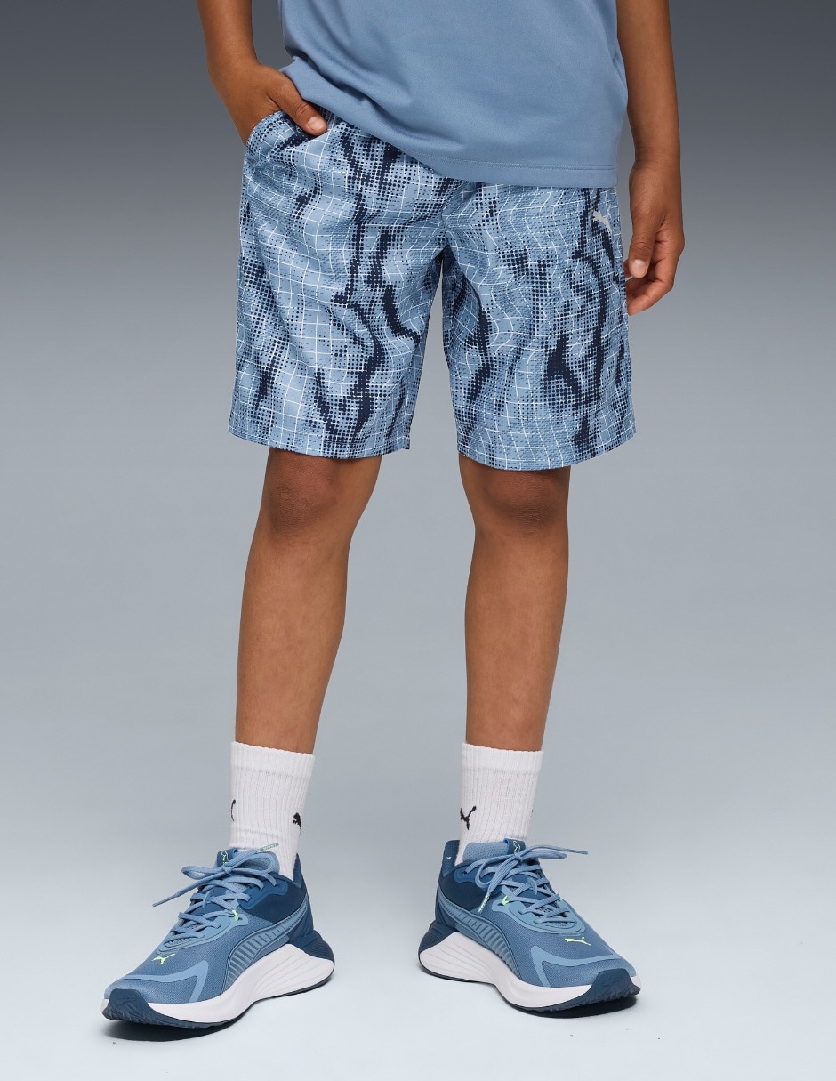 Short con bolsillos para entrenamiento niño Short con bolsillos para entrenamiento niño