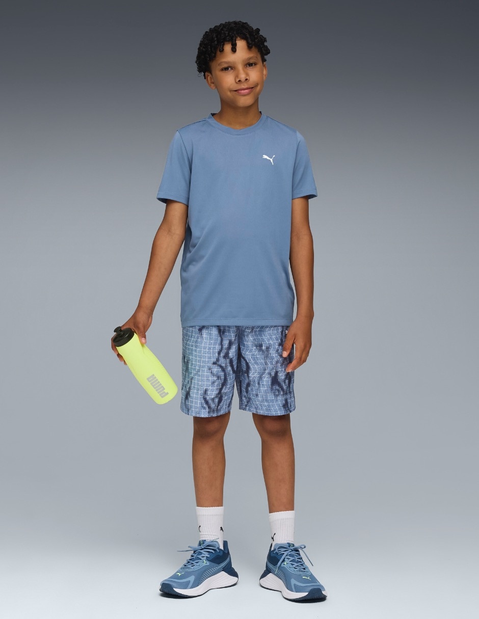 Short con bolsillos para entrenamiento niño