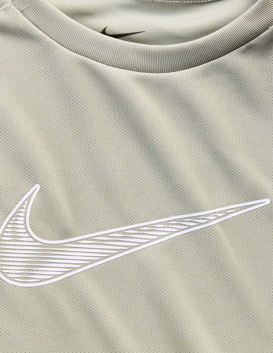 Playera deportiva para entrenamiento Nike B Nk Df Multi Ss Top Hbr de niño