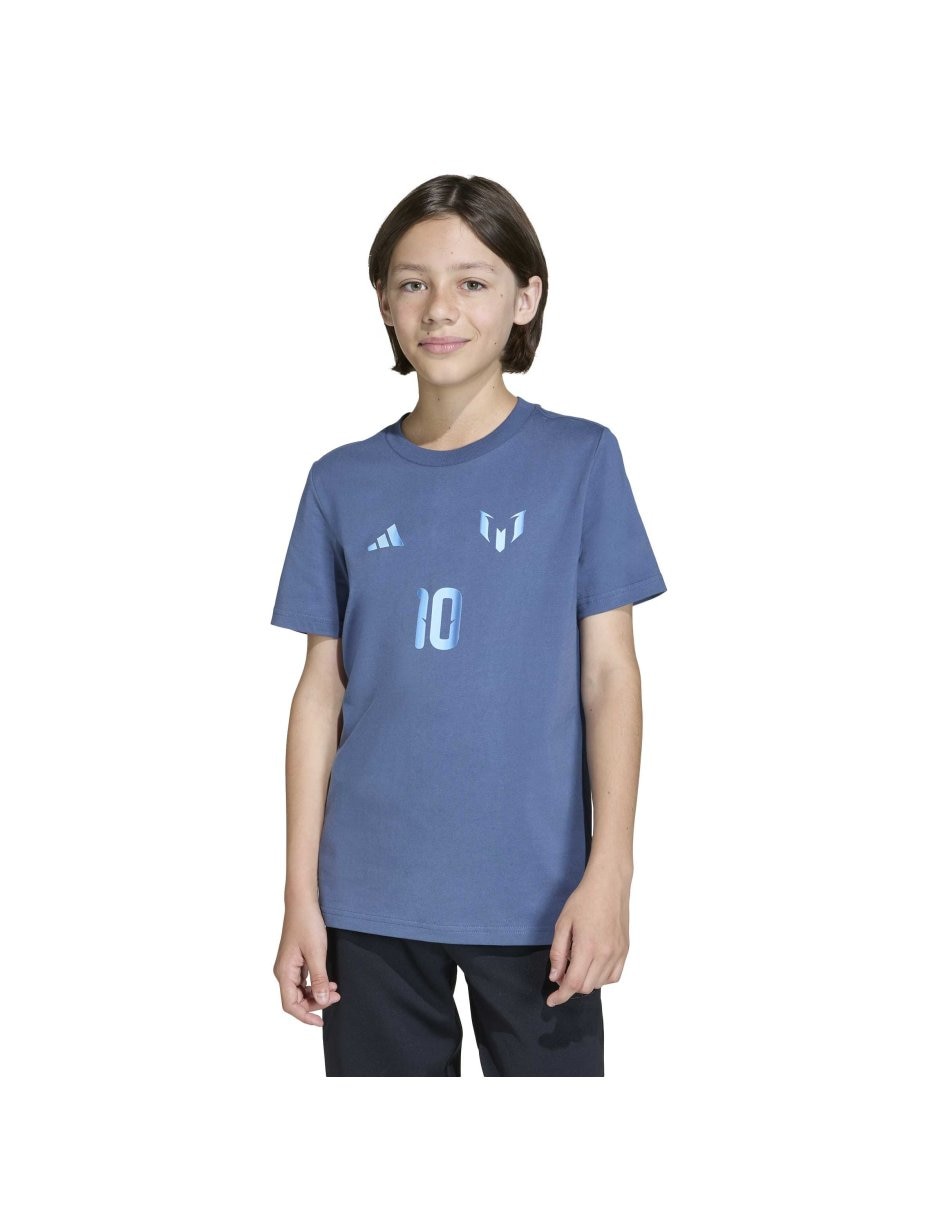 Playera deportiva para casual Adidas Tie-Ins de niño