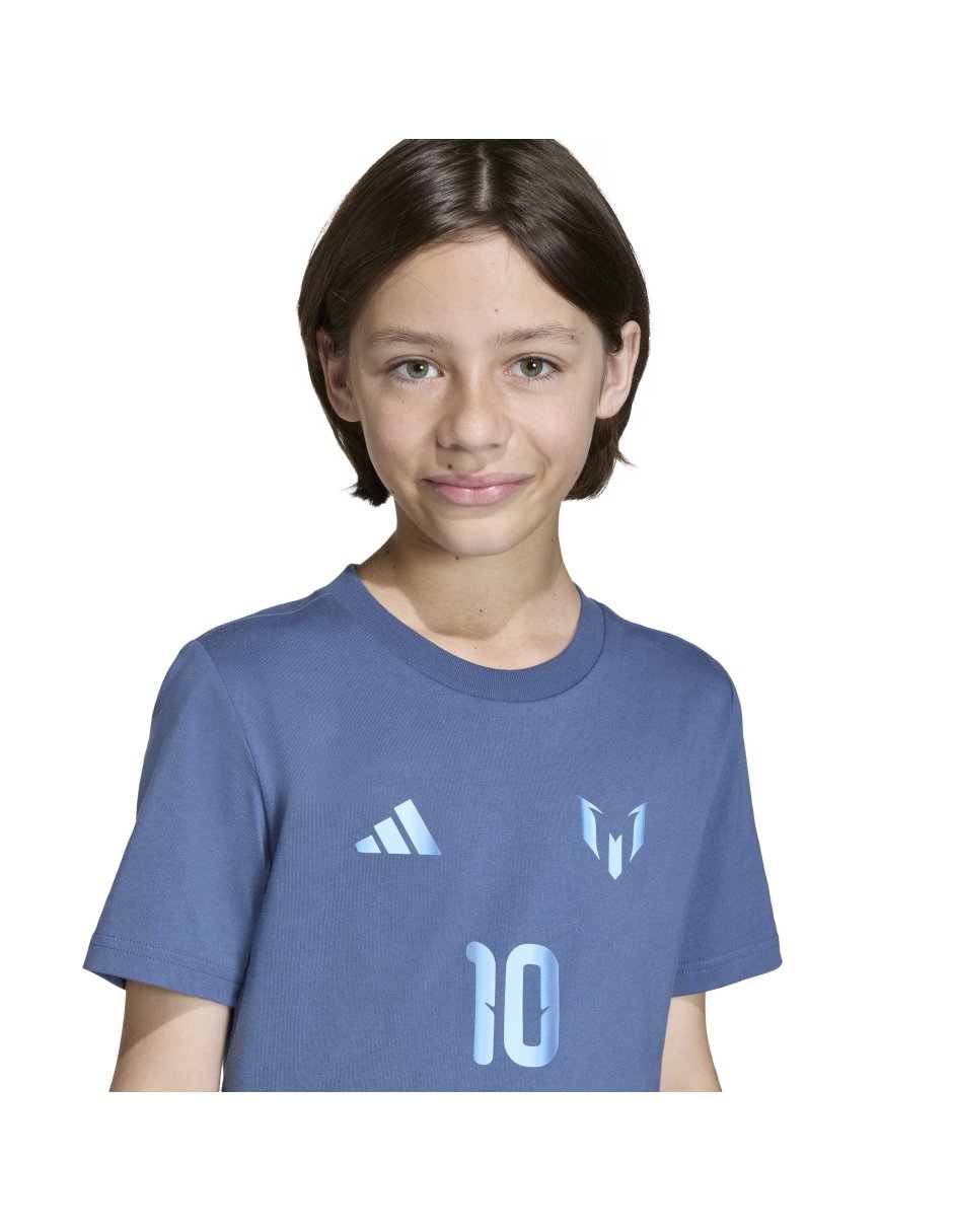Playera deportiva para casual Adidas Tie-Ins de niño