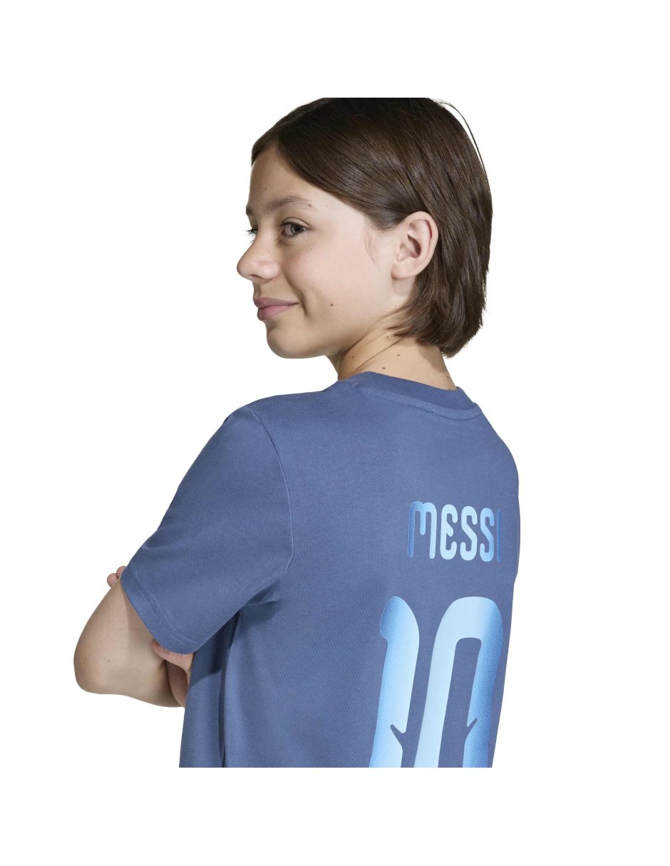 Playera deportiva para casual Adidas Tie-Ins de niño