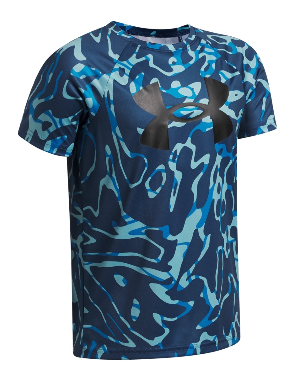 Playera deportiva para entrenamiento Under Armour UA Tech BL de niño