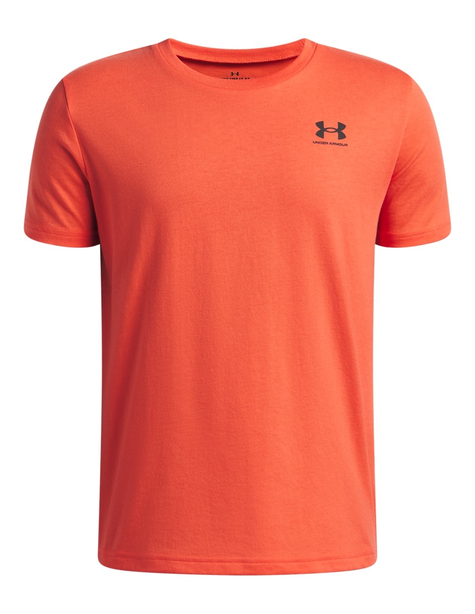 Playera deportiva para entrenamiento Under Armour UA B Sportstyle LC SSRed de niño