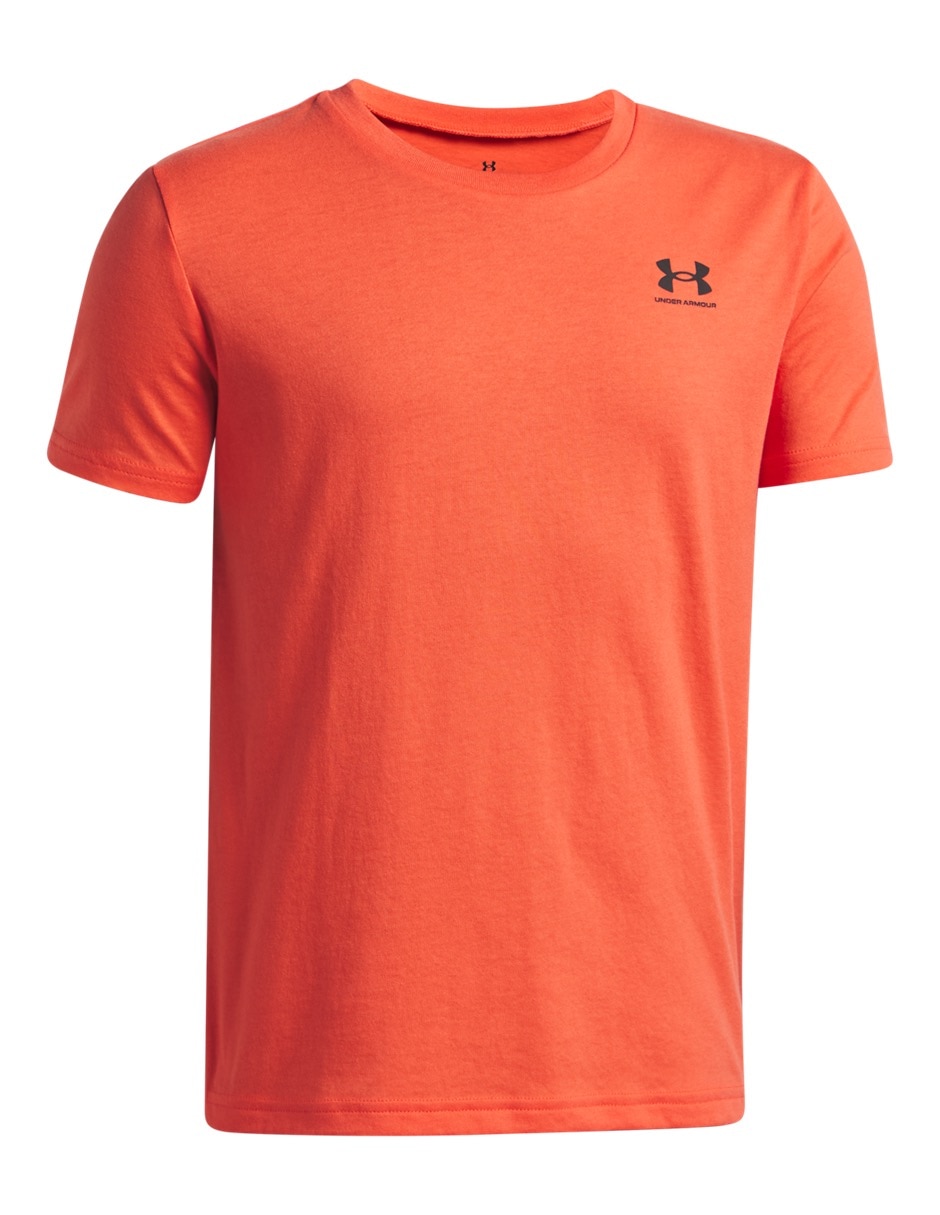 Playera deportiva para entrenamiento Under Armour UA B Sportstyle LC SSRed de niño