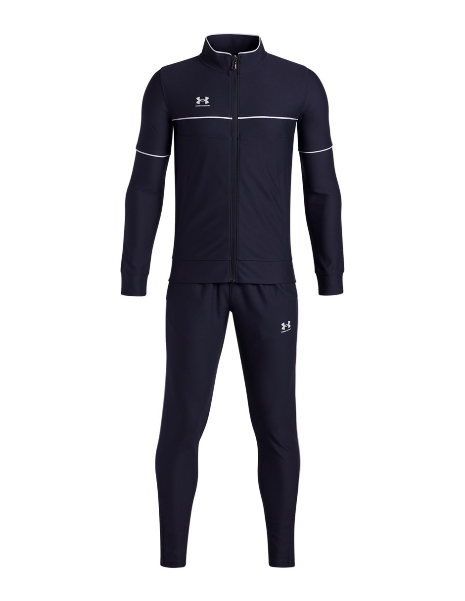 Conjunto casual under armour ua b challenger tracksuitblu de poliéster para niño