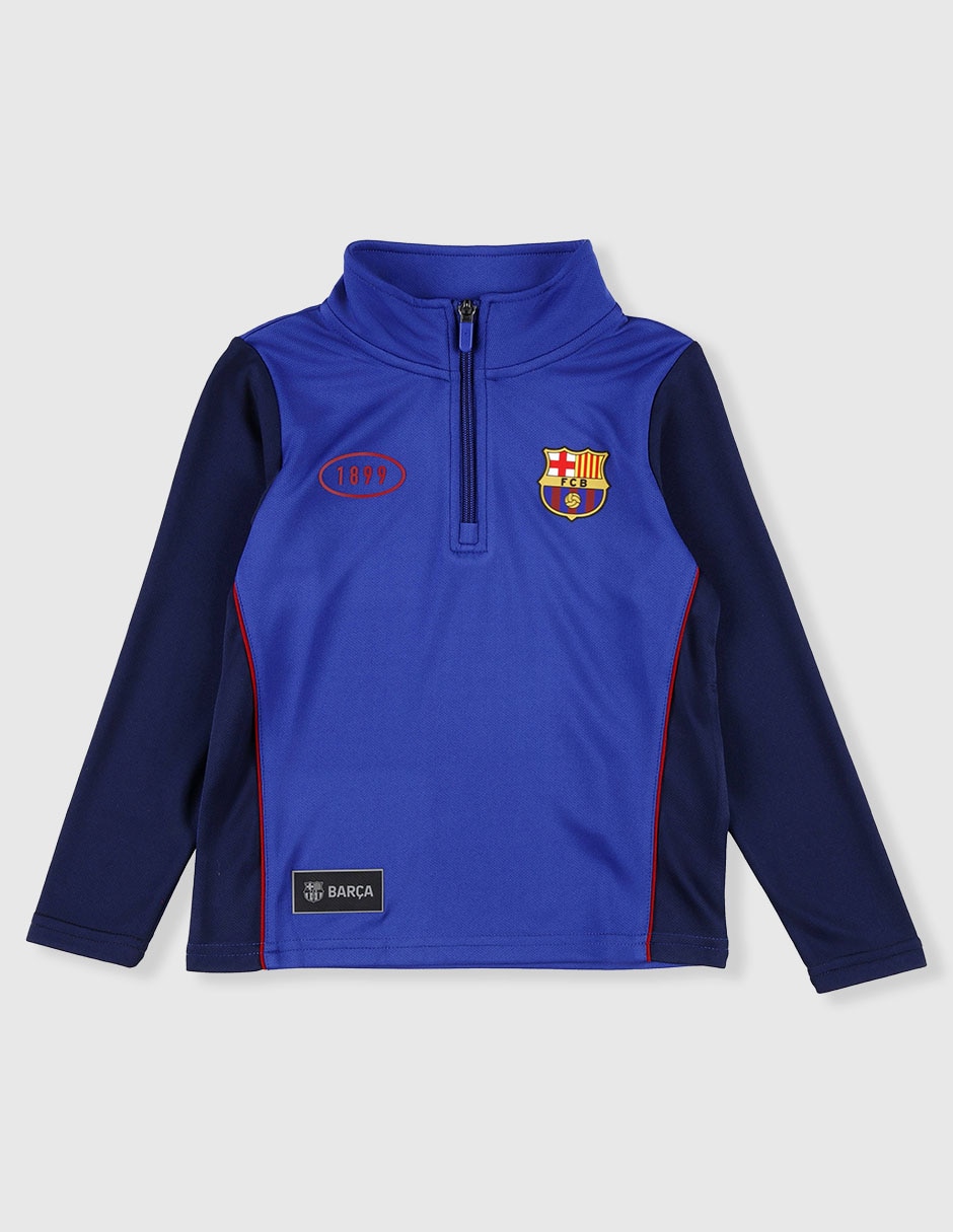 Playera deportiva para fc barcelona fútbol para niño