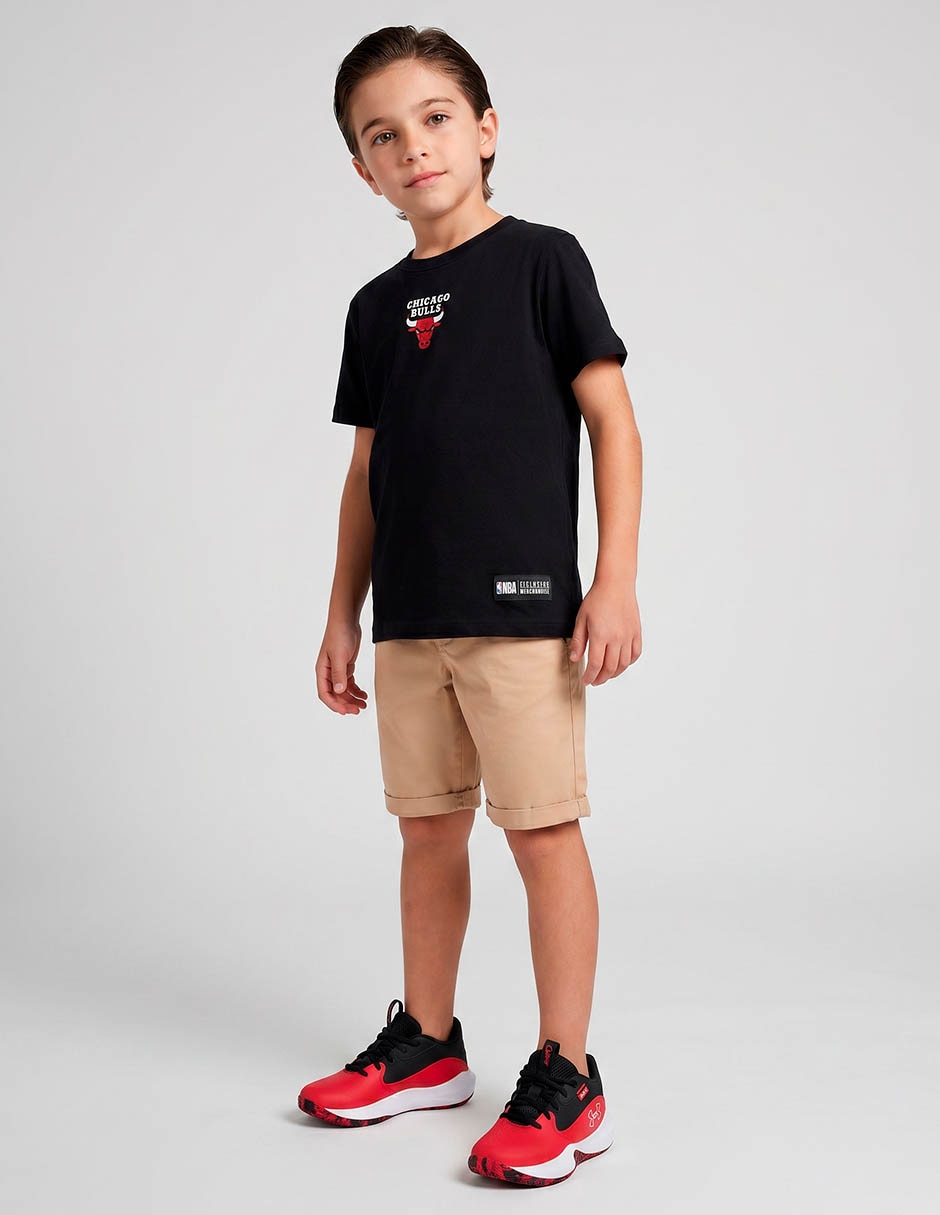 Playera Deportiva Para Básquetbol Nba Chicago Bulls Para Niño