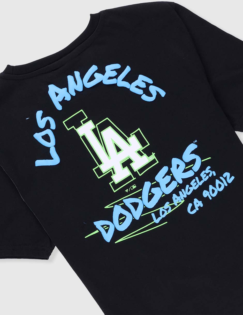 Playera deportiva para béisbol Los Angeles Dodgers de niño