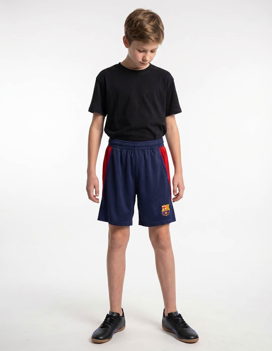 Short con bolsillos fútbol para fútbol niño