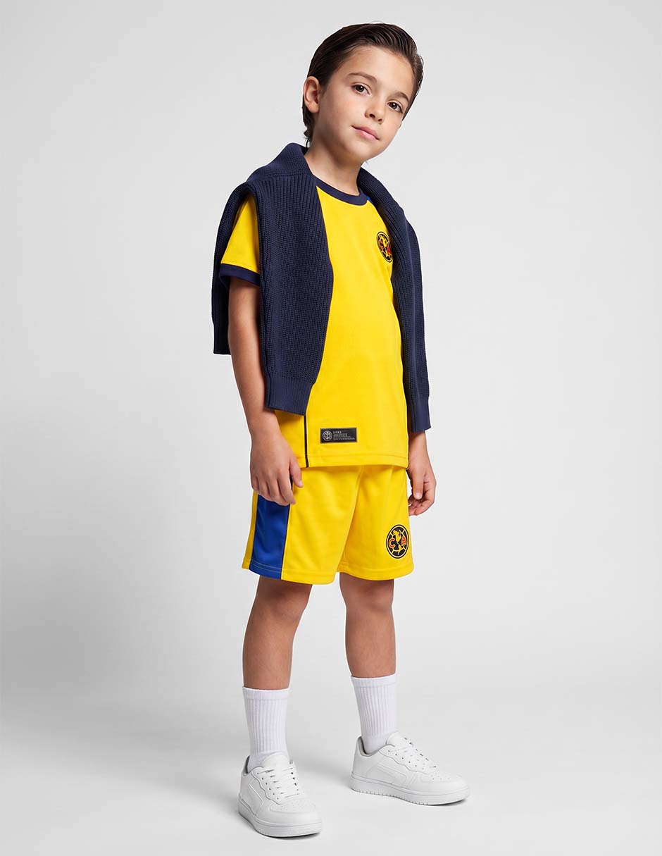 Jersey Club América Tercer Equipo manga corta Fútbol Fan para niño