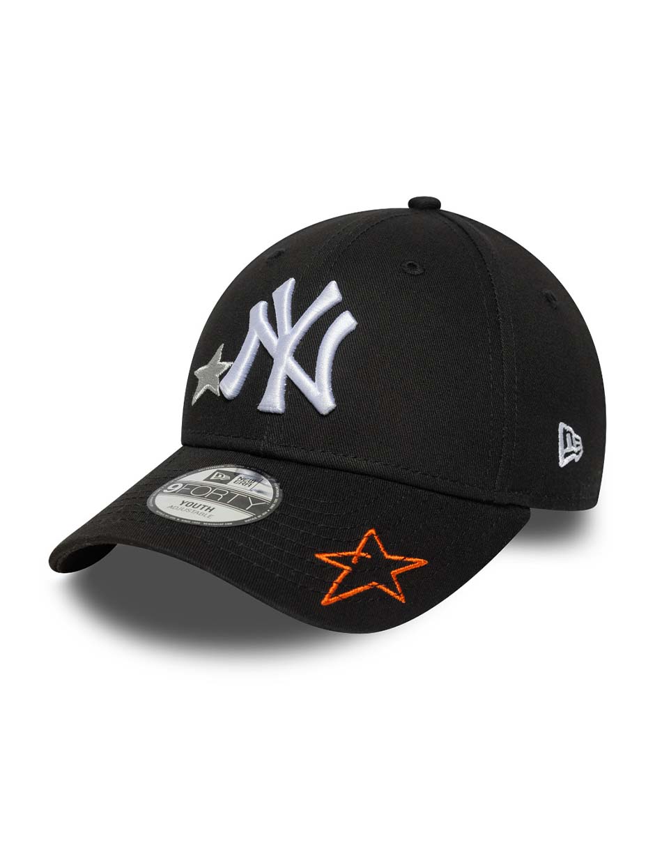 Gorra visera curva correa ajustable para béisbol New Era Mlb New York Yankees para adulto