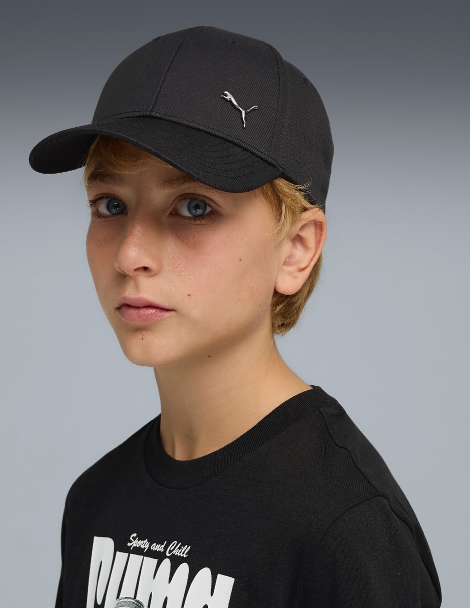 Gorra visera curva velcro para entrenamiento infantil