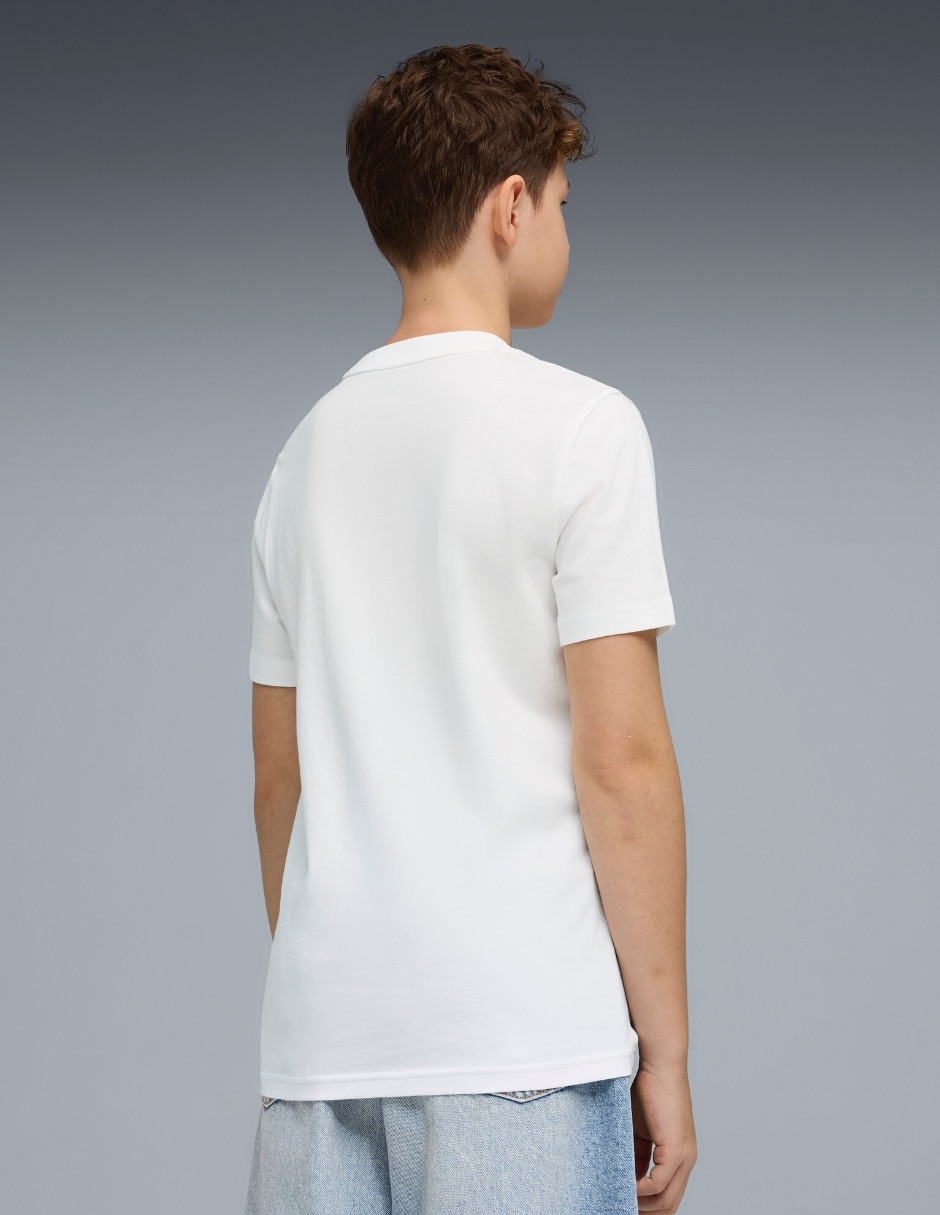 Playera puma manga corta para niño