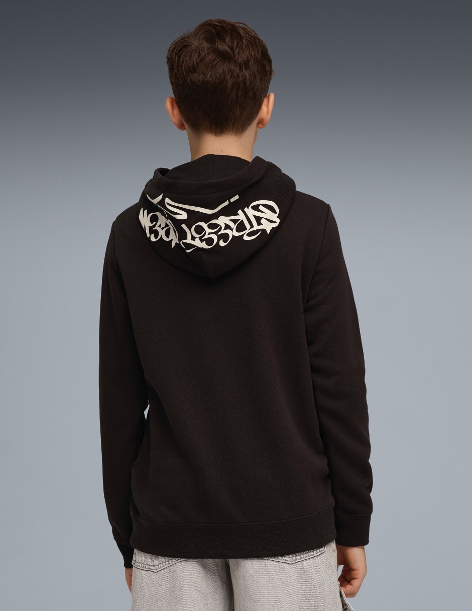 Sudadera Puma con capucha y bolsa para niño
