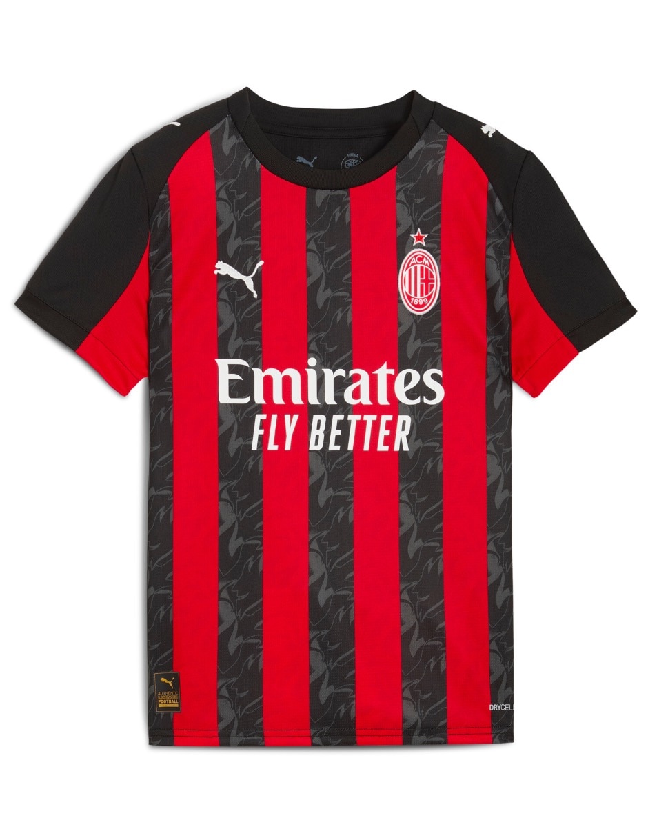 Jersey de AC Milan local fan para niño