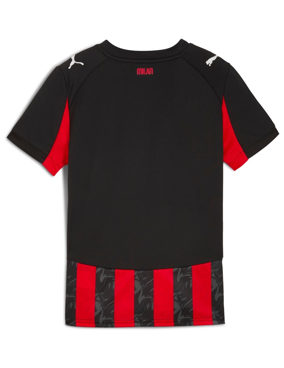 Jersey de AC Milan local fan para niño