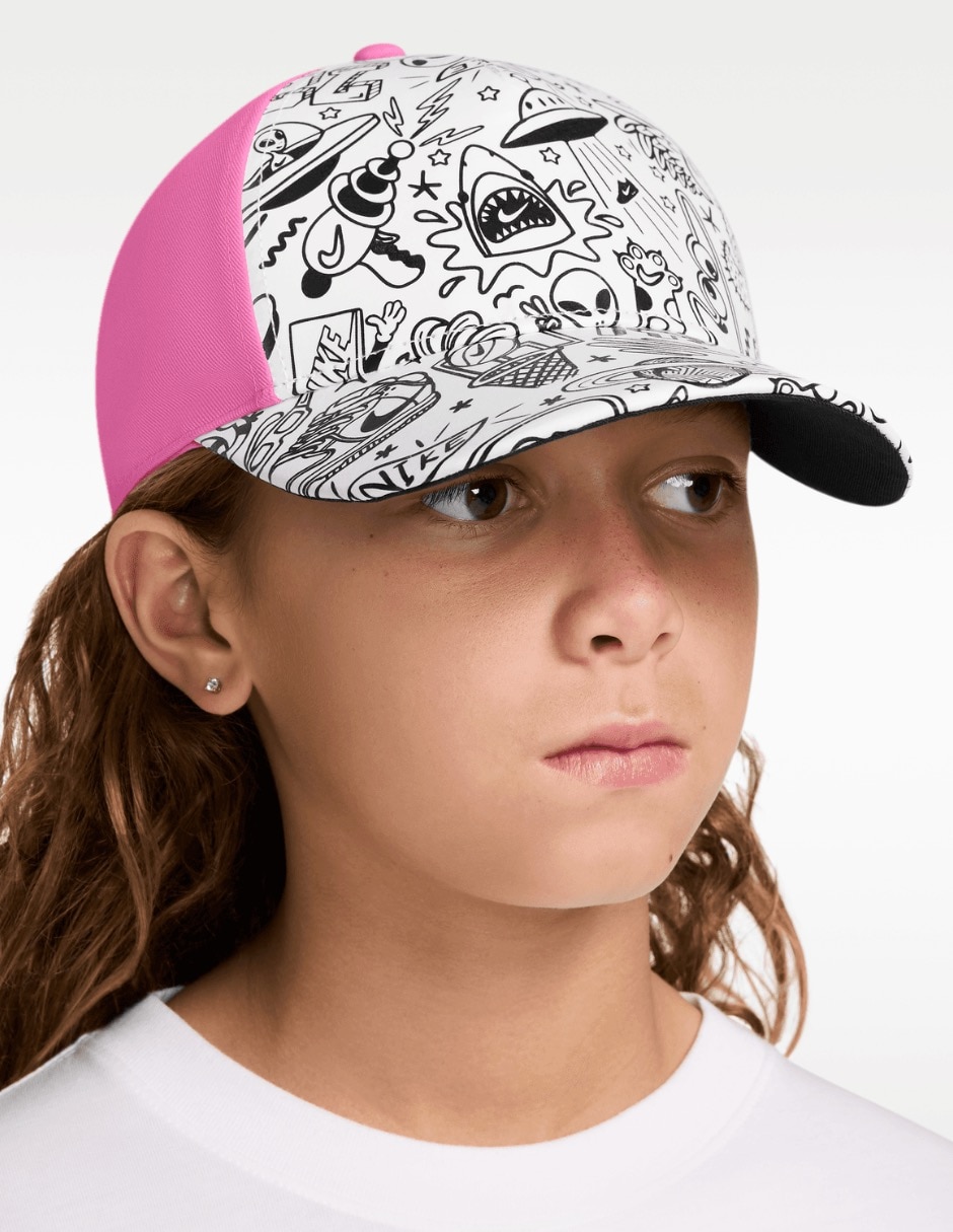Gorra con visera curva casual para niña 3