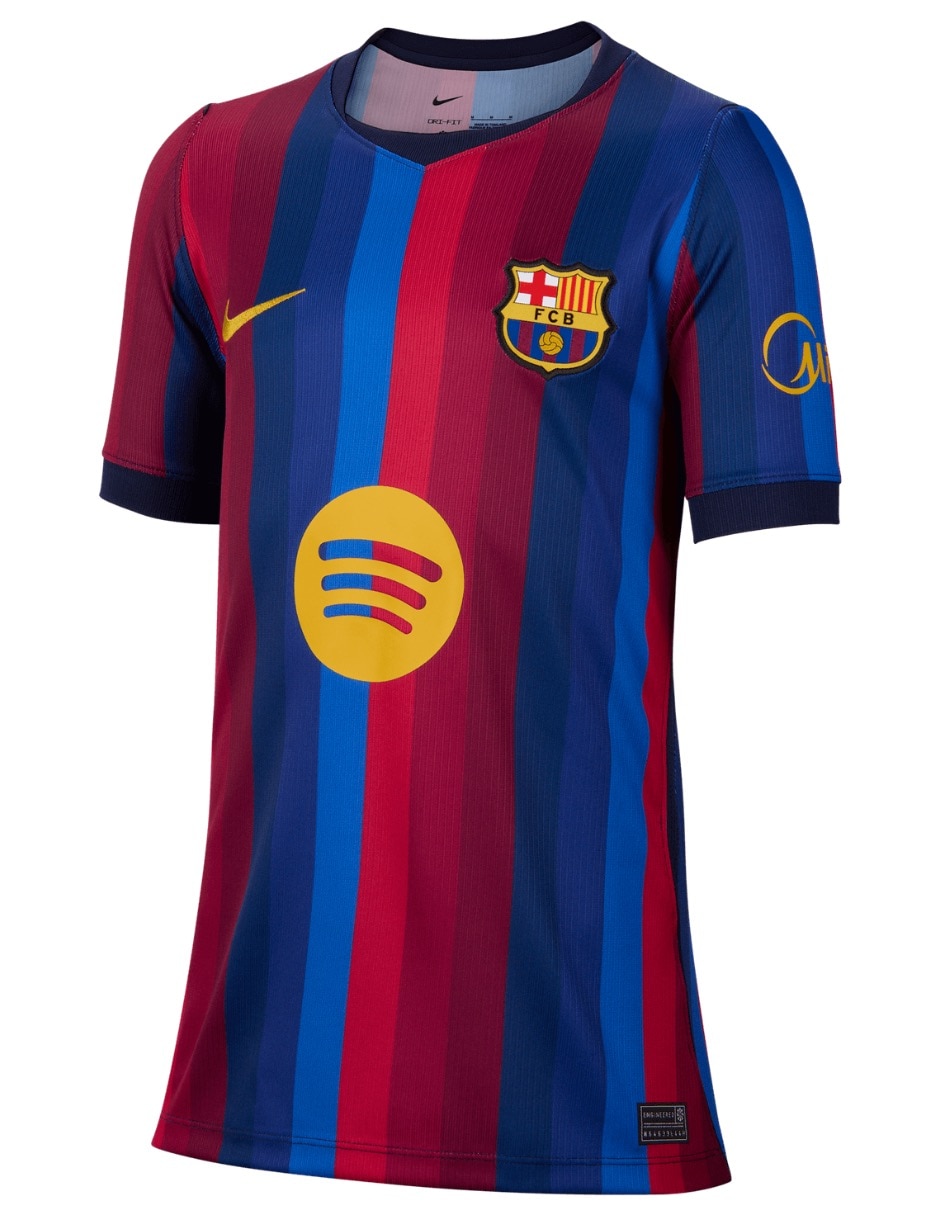 Playera deportiva para fútbol Club Barcelona de niño 5