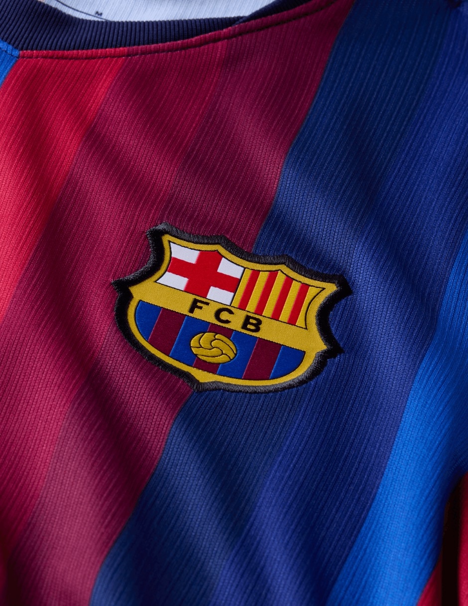 Playera deportiva para fútbol Club Barcelona de niño 6
