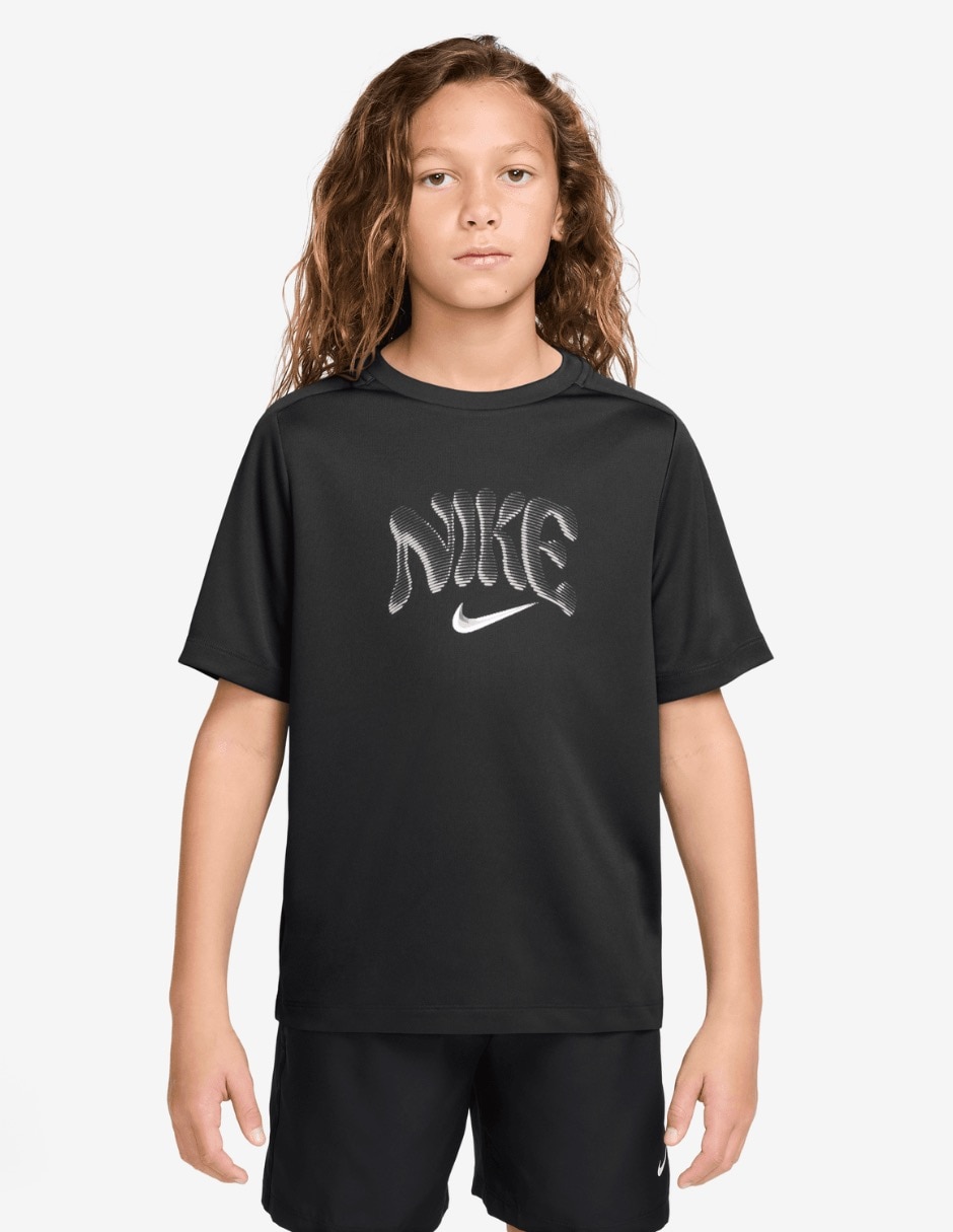 Playera deportiva para entrenamiento b nk multi refresh de niña