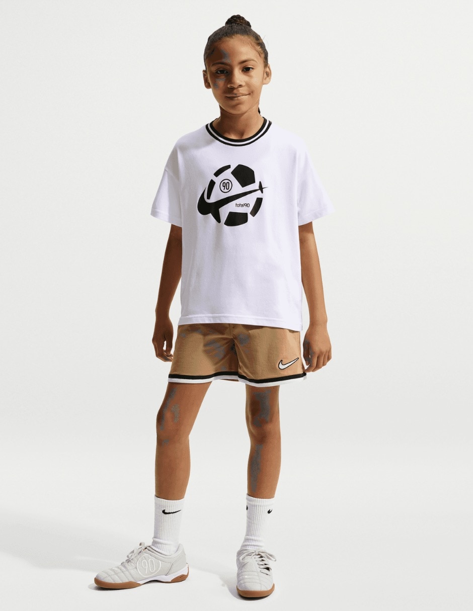 Playera deportiva para entrenamiento nike k nk df tee m90 gfb t90 de niño