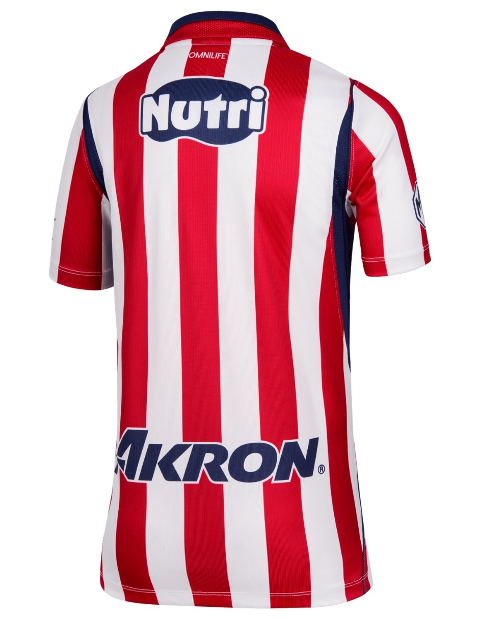 Jersey Club Deportivo Guadalajara entrenamiento manga corta para niño 2