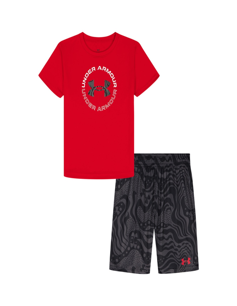 Conjunto deportivo regular con elástico para niño