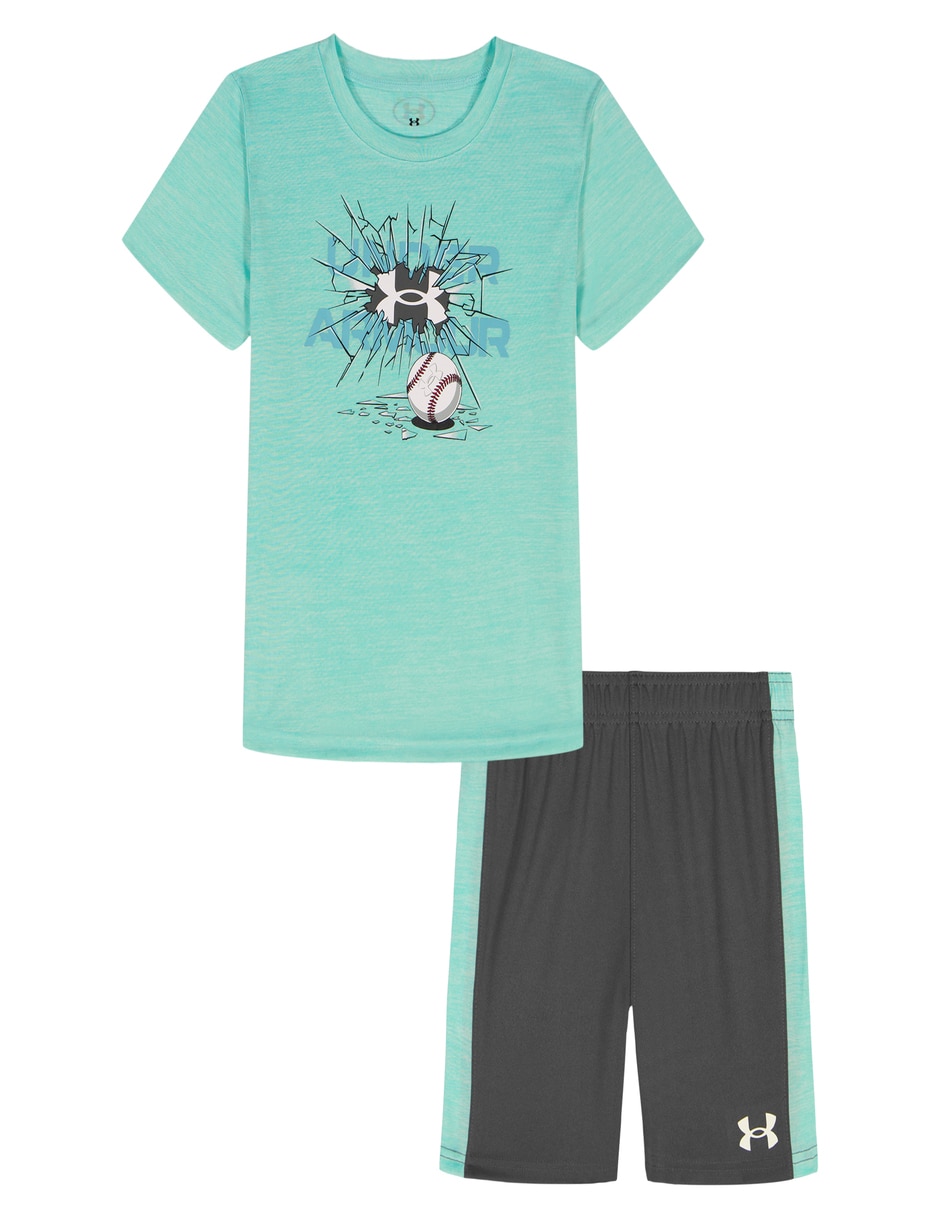 Conjunto deportivo regular con elástico para niño