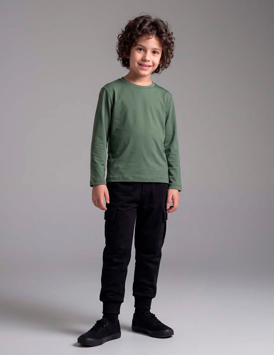 Playera deportiva para entrenamiento de niño 5