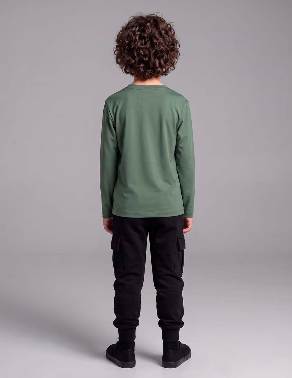Playera deportiva para entrenamiento de niño 6