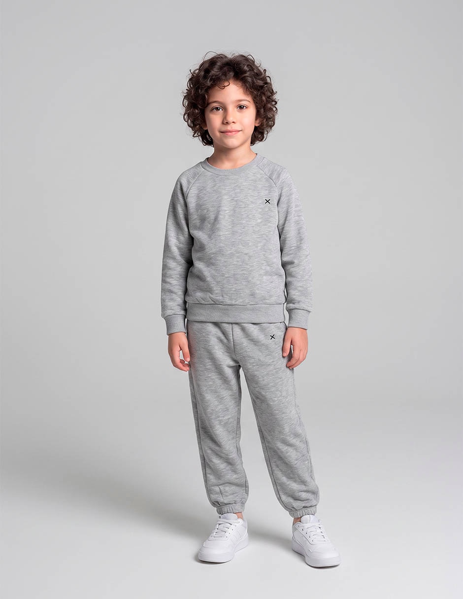 Conjunto deportivo con elástico para niño