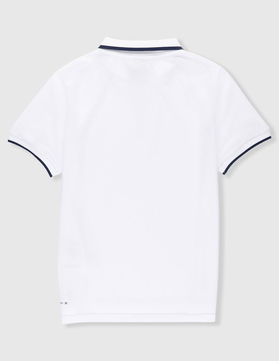 Playera tipo polo tennis para niño 3