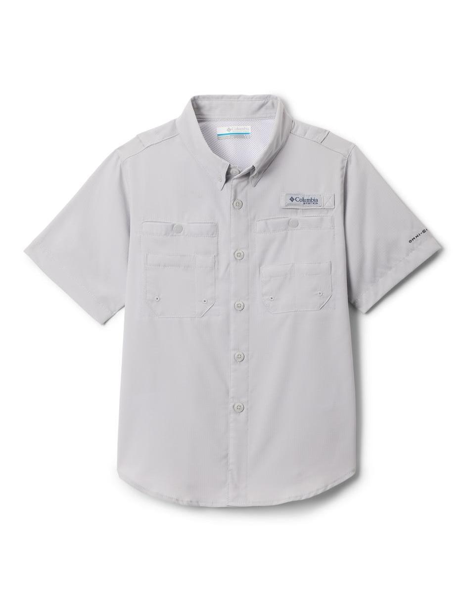 Playera Columbia manga corta para niño