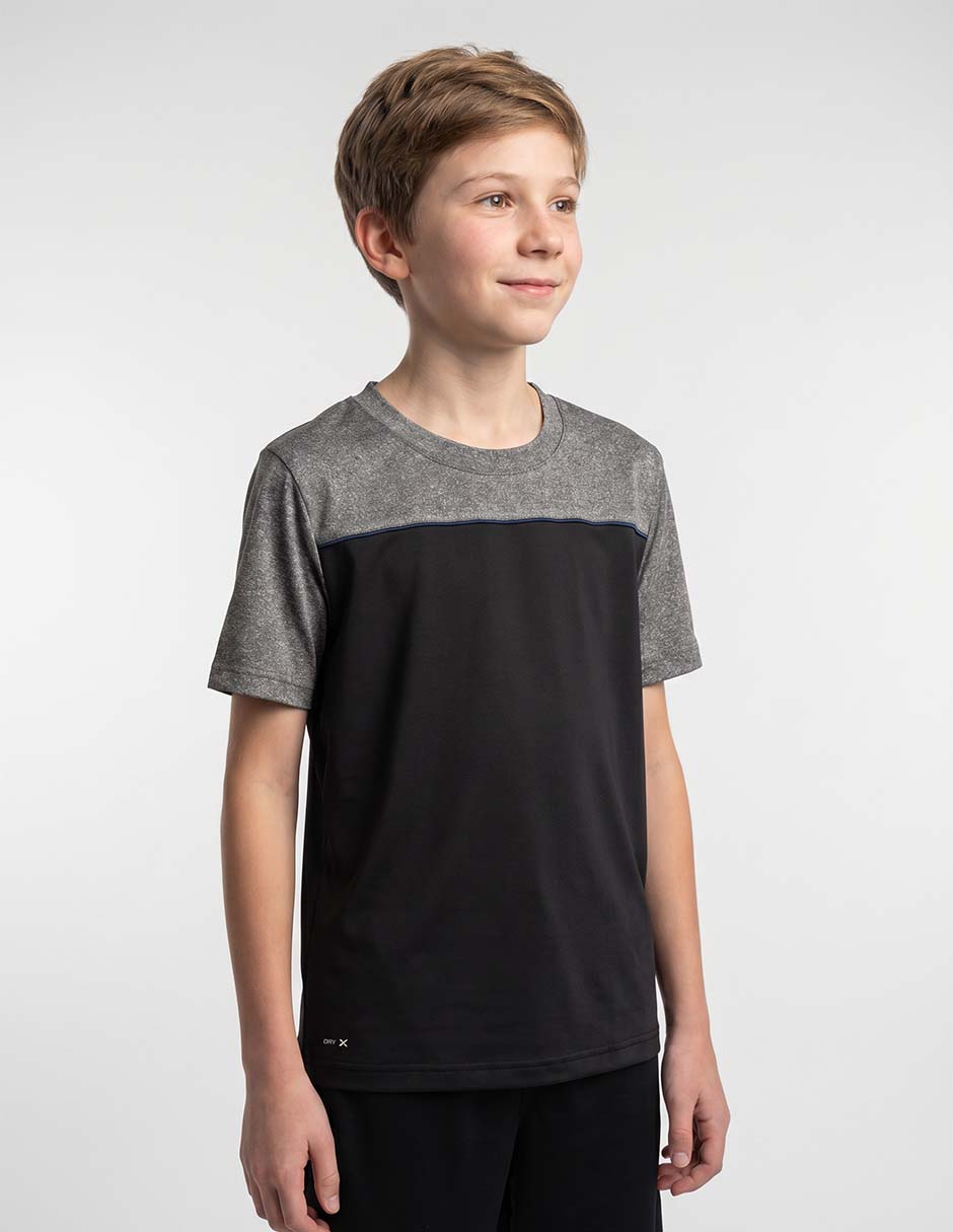 Playera deportiva para entrenamiento de niño