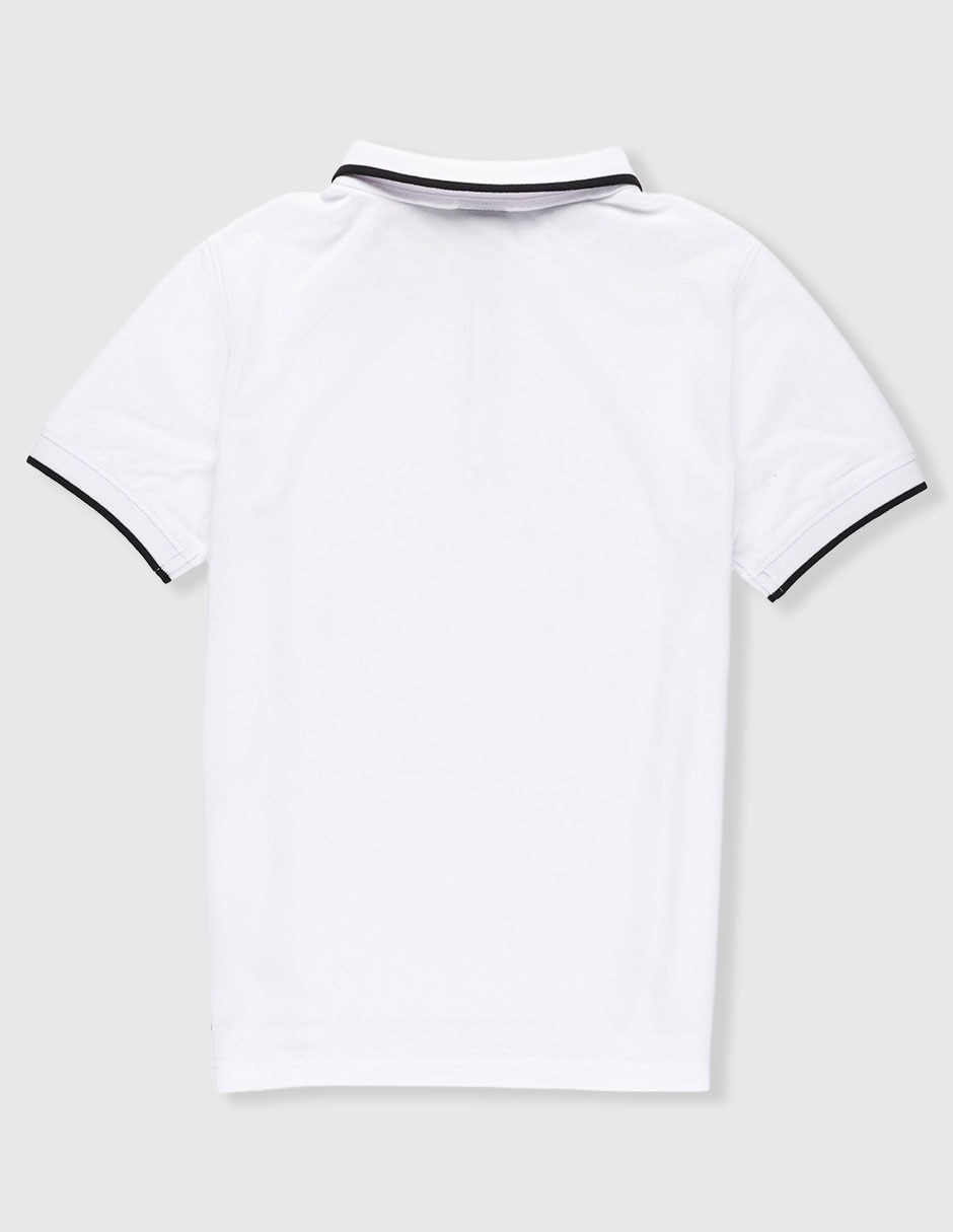 Playera tipo polo tennis para niño 3