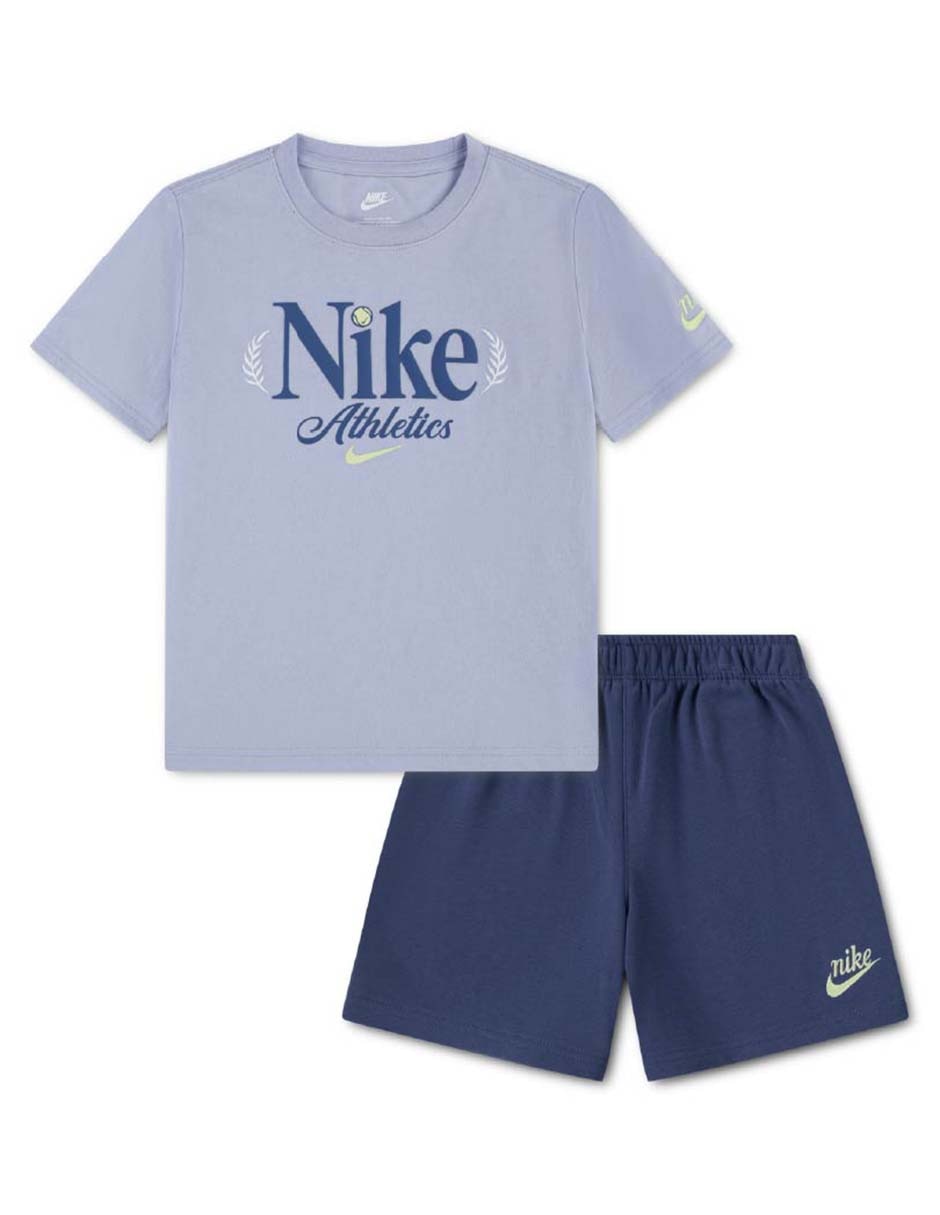 Conjunto deportivo regular con elástico para niño
