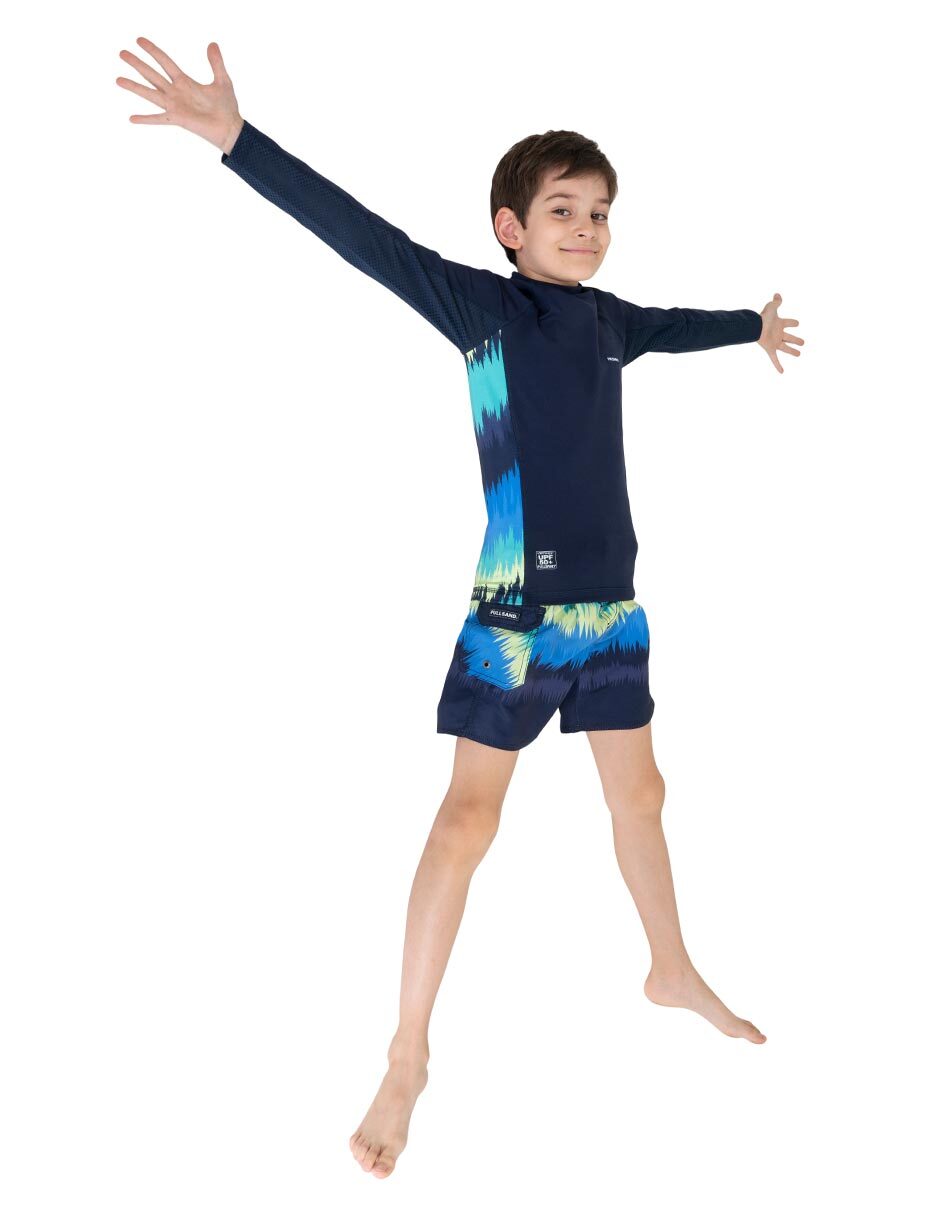 Short con malla para natación niño 3