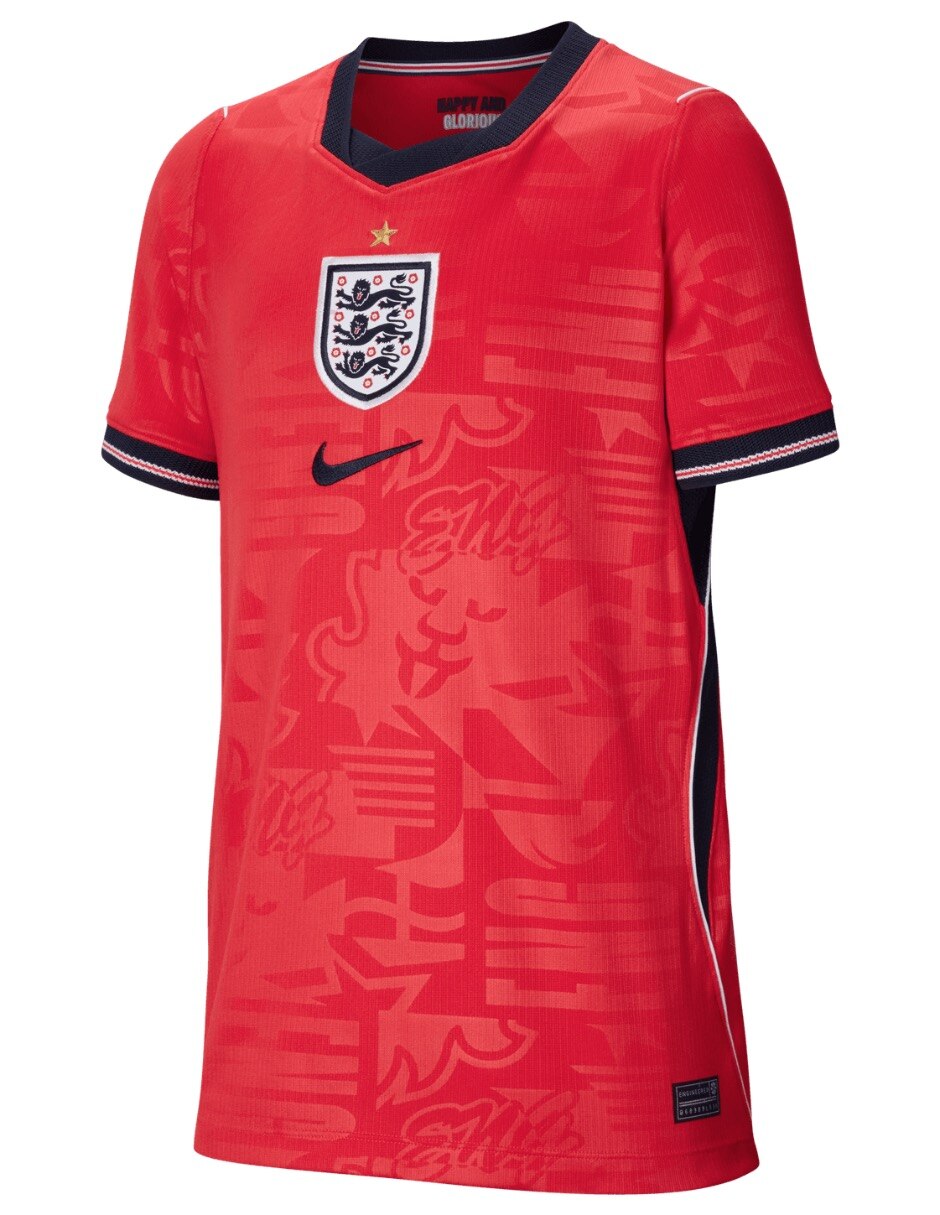 Jersey de Selección de fútbol de Inglaterra visitante fan unisex