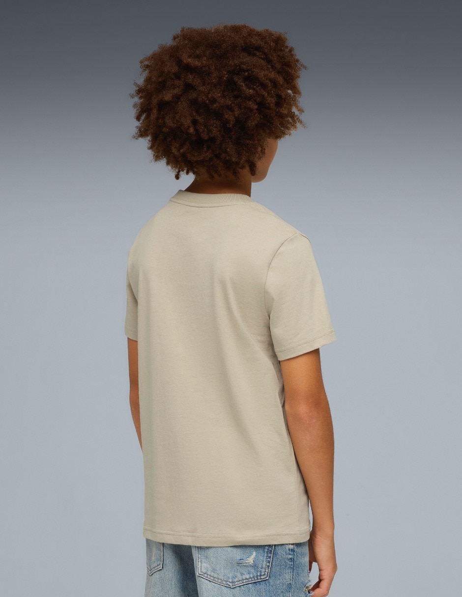 Playera deportiva para entrenamiento Puma Ess Camo Tee B de niño