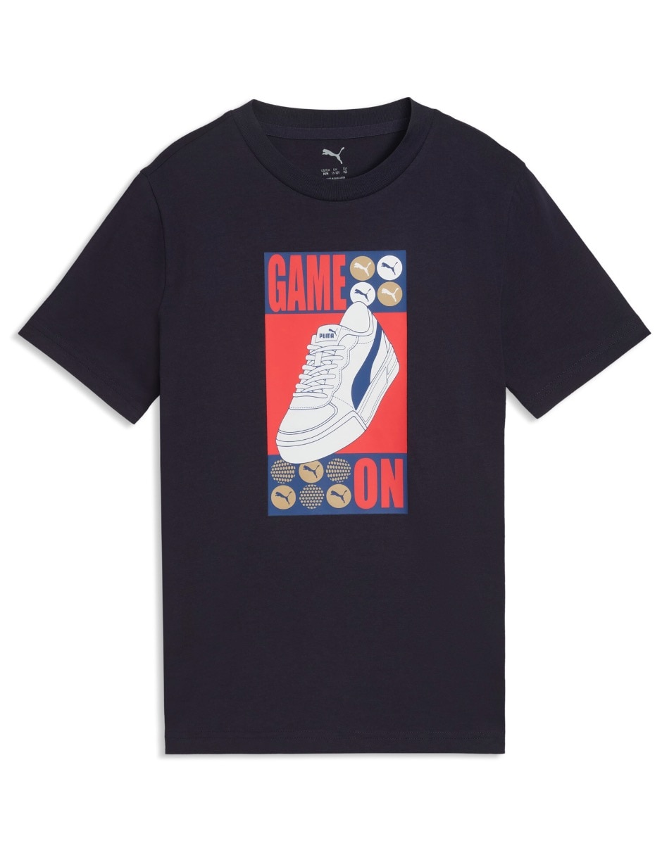Playera deportiva para entrenamiento Graphic Sneaker Tee B de niño Playera deportiva para entrenamiento Graphic Sneaker Tee B de niño