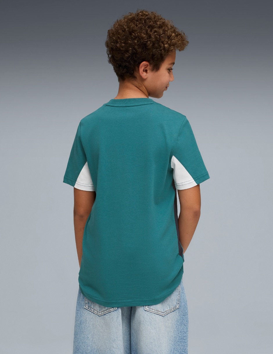 Playera deportiva para entrenamiento Ess Block Tee B de niño 2