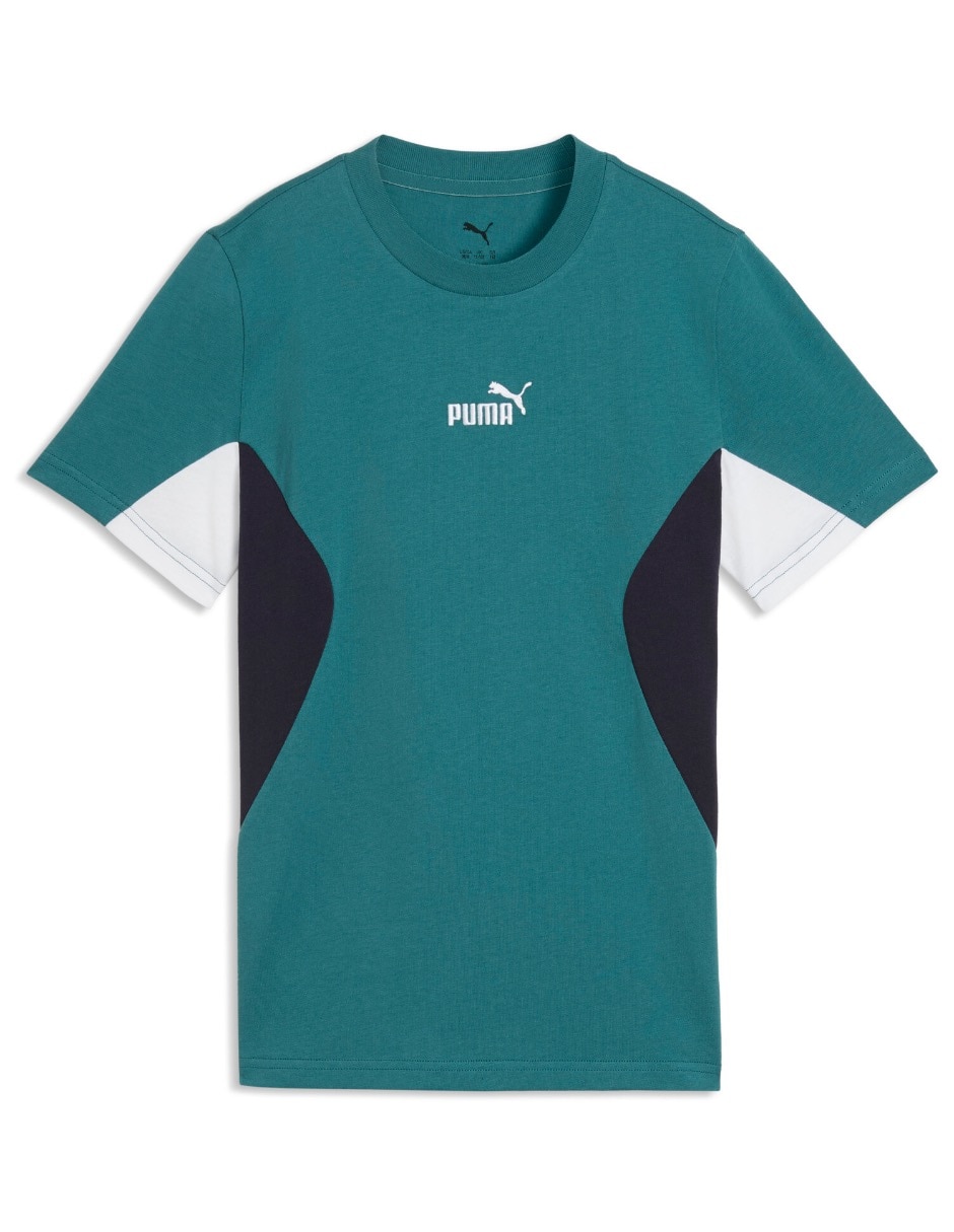 Playera deportiva para entrenamiento Ess Block Tee B de niño 3
